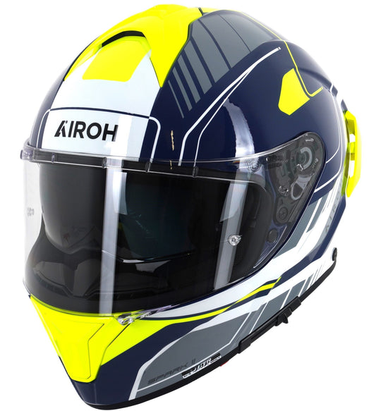 Airoh Spark 2 Chrono - Blue/Yellow Gloss