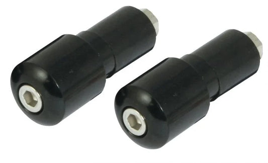 Bike It Black 18 mm Slim Bar End Weights