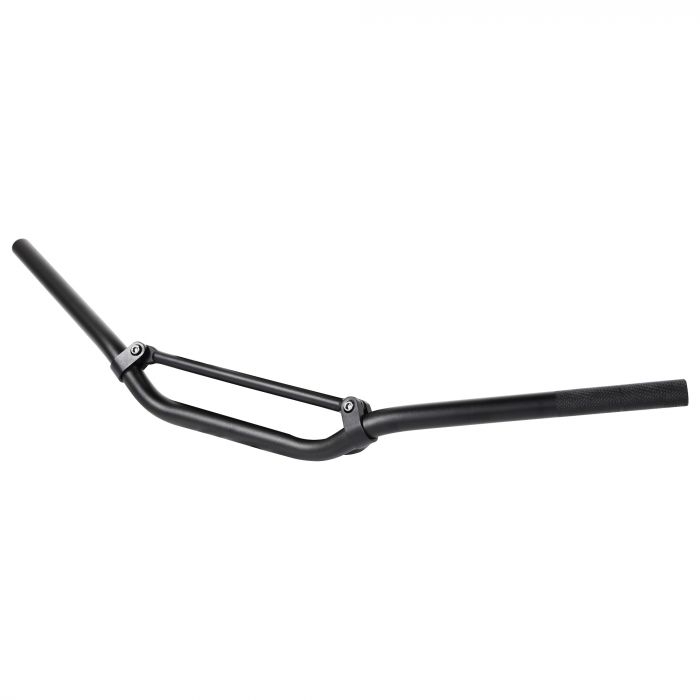 Bike It Shot Peen Black Medium Braced Bar