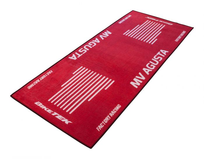 BikeTek Series 3 Mv Agusta Logo Garage Mat 190 X 80cm