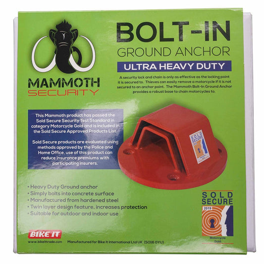 Mammoth Bolt-In Ground Anchor - ULTRA HEAVY DUTY