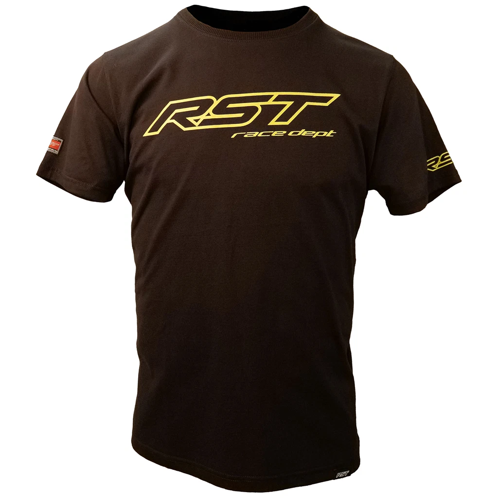 RST Race Dept Logo Mens T-Shirt Yellow