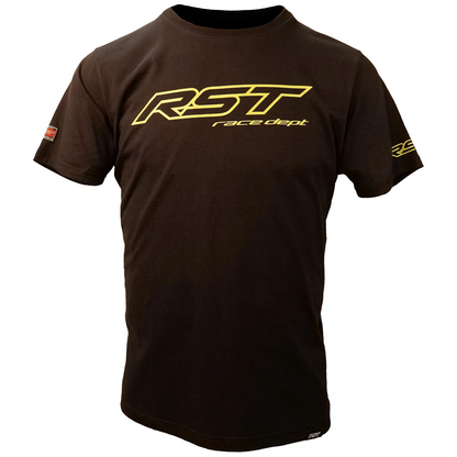 RST Race Dept Logo Mens T-Shirt Yellow